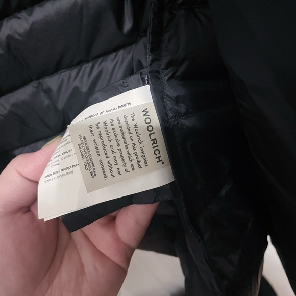 [Like New] Woolrich Gore-Tex Tech Arctic Parka Medium Black - Picture 9 of 9